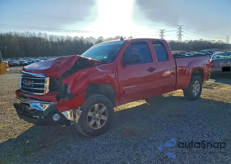 2012 GMC Sierra K1500 Sle из США, поврежденный, VIN 1GTR2VE75CZ160945
